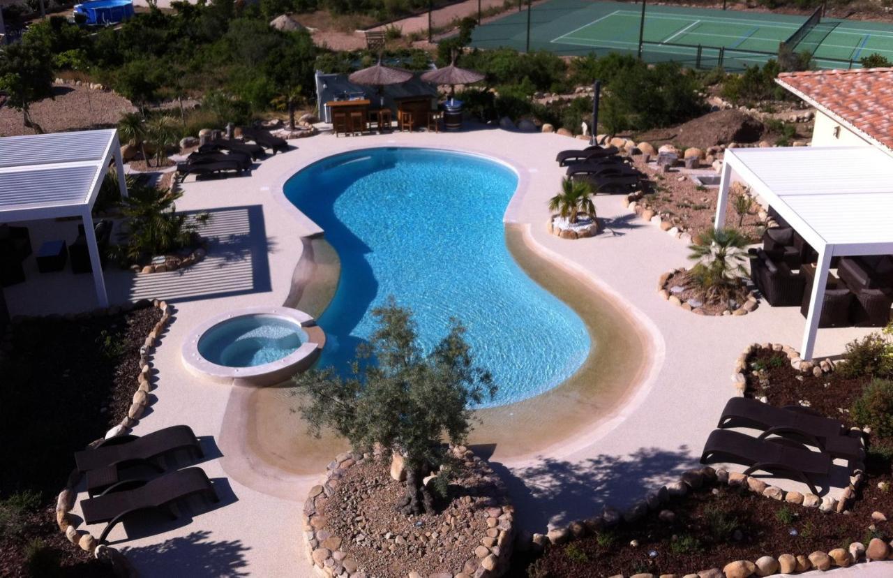 L'Hacienda Piscine Chauffee A 28, Spa, Boulodrome Et Court De Tennis Prives, 2 Villas Independantes Porto-Vecchio  Exterior photo